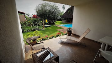 Family Studio, Pool View | View from room
