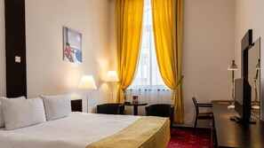 クラシック ダブルルーム 1 ベッドルーム プールビュー | 1 室のベッドルーム、ミニバー、セーフティボックス (室内)、デスク