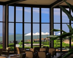 Sala de estar en el lobby
