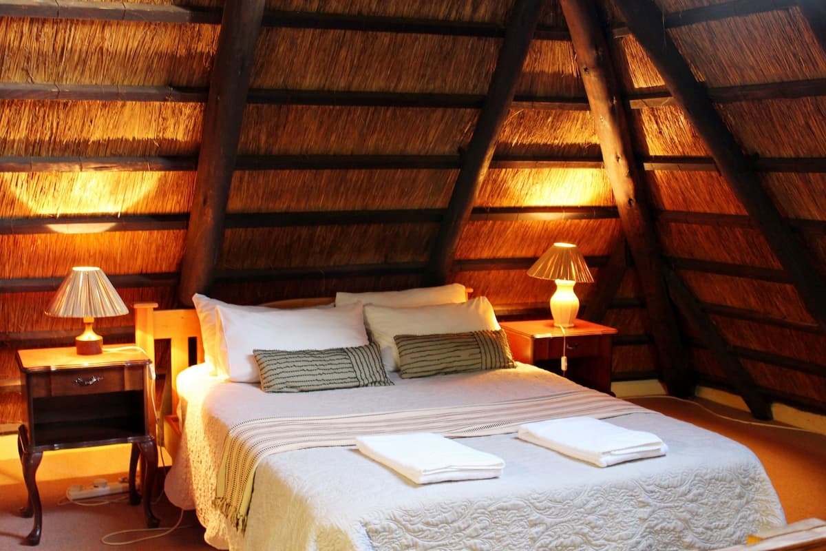 Familie chalet, 2 slaapkamers, uitzicht op meer, aan het meer | Luxe beddengoed, geluiddichte muren, gratis wifi, beddengoed