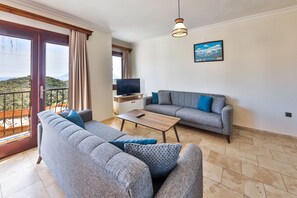 Apartment, 2 Bedrooms | Living area | LCD TV - Nirvana Apart (Kas)
