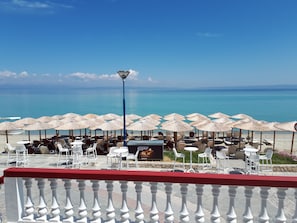 Family Room, Partial Sea View | Beach/ocean view - Summer Beach Hotel (Kassandra)