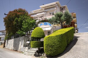 Façade de l’hébergement