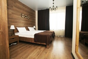 Standard Twin Room | Premium bedding, minibar, in-room safe, desk - Hotel El Gaucho (Bronnitsy)