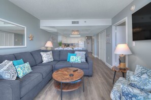 Living area - Camelot by the Sea by Elliott Beach Rentals (Myrtle Beach)