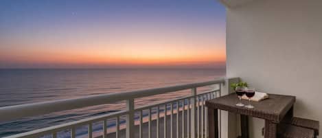 华丽公寓式客房, 1 间卧室, 阳台, 海滨 (1702) | 阳台