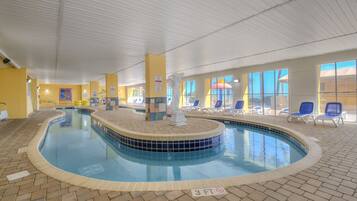 Piscine intérieure, piscine extérieure