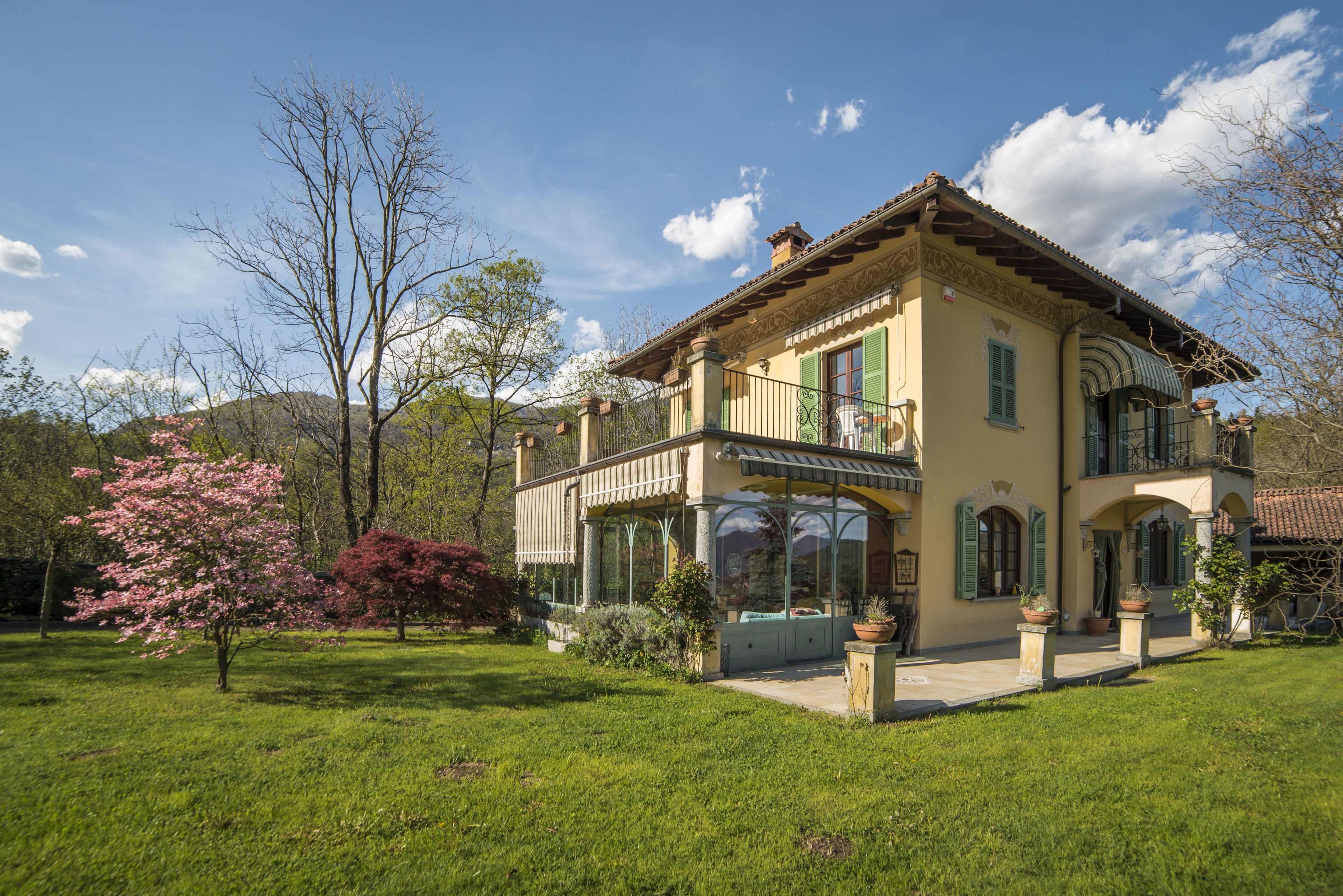 Fassade der Unterkunft