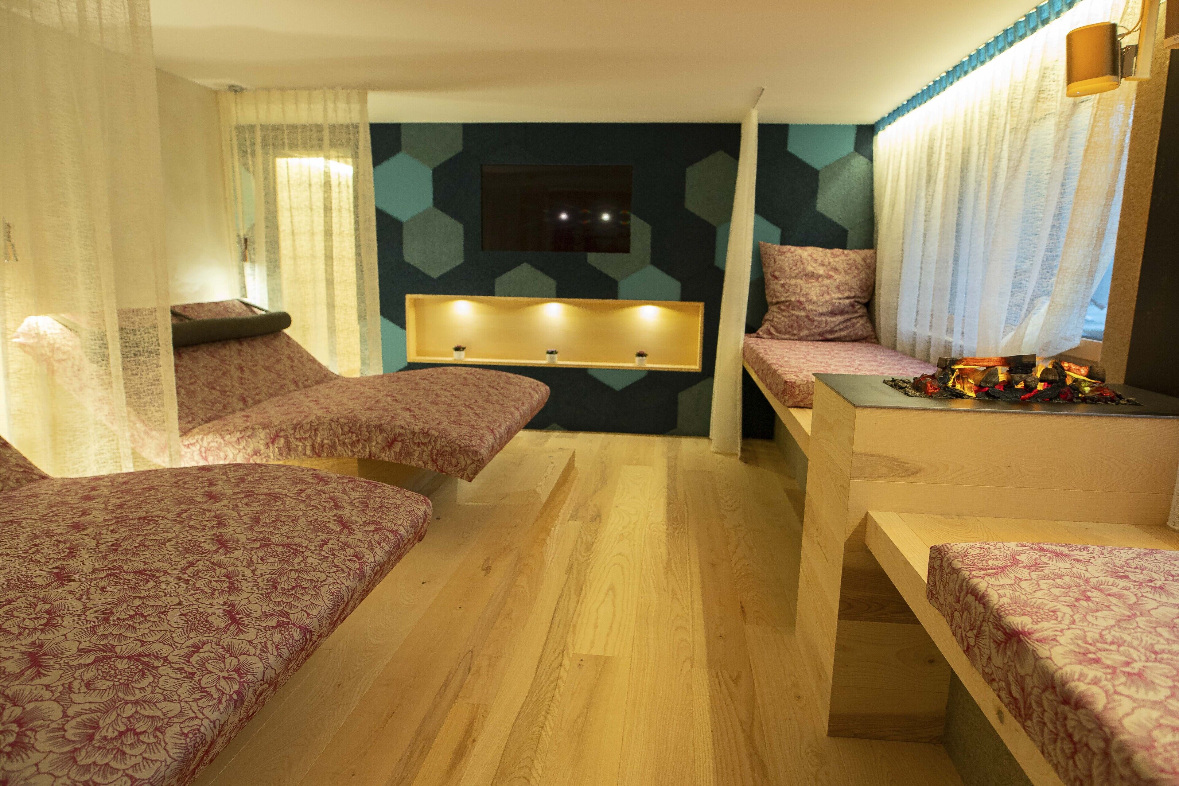 Een sauna, een stoombad