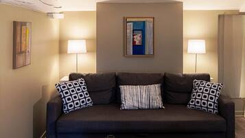 Junior suite (Nous dormirons ensemble) | Luxe beddengoed, individueel gedecoreerd, individueel gemeubileerd