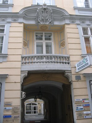 Façade de l’hébergement