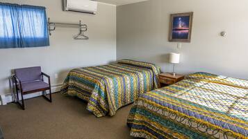 Standard Room, 2 Double Beds, Non Smoking | Individually decorated, individually furnished, desk, laptop workspace