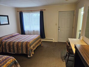 Standard Room, 2 Double Beds, Non Smoking | Individually decorated, individually furnished, desk, laptop workspace