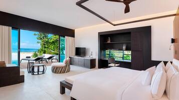 Ropa de cama de alta calidad, colchones con pillow-top y minibar