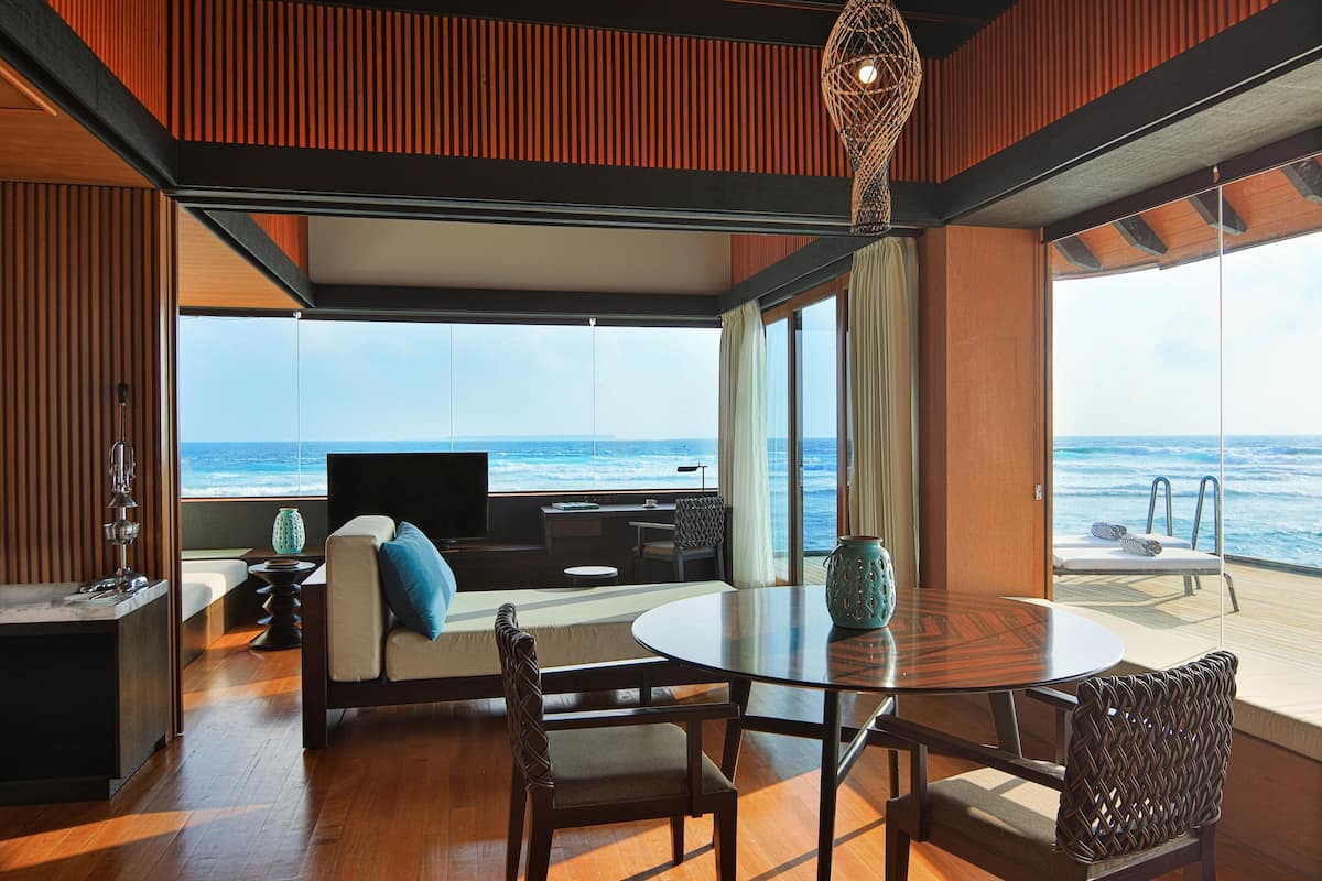 Villa, 1 Bedroom, Non Smoking, Overwater | 1 bedroom, premium bedding, pillowtop beds, minibar
