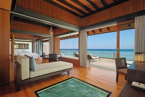 Villa, 1 Bedroom, Overwater | Living room