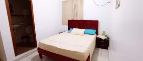 1 bedroom, pillowtop beds, iron/ironing board, free WiFi