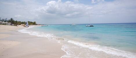 Private beach nearby