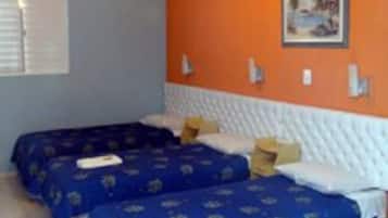 Wi-Fi de cortesia, roupa de cama