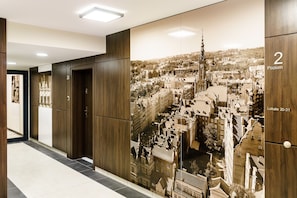 Interior entrance