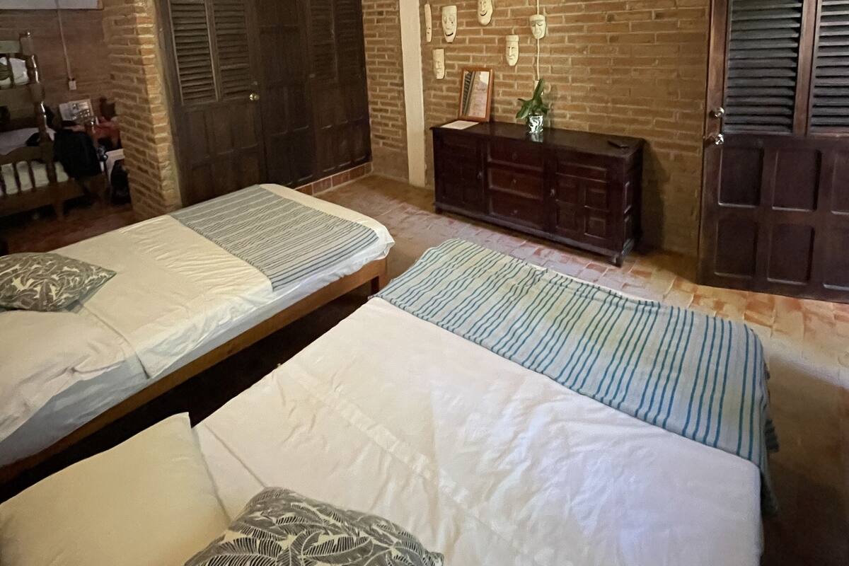 Free WiFi, individually furnished, bed sheets