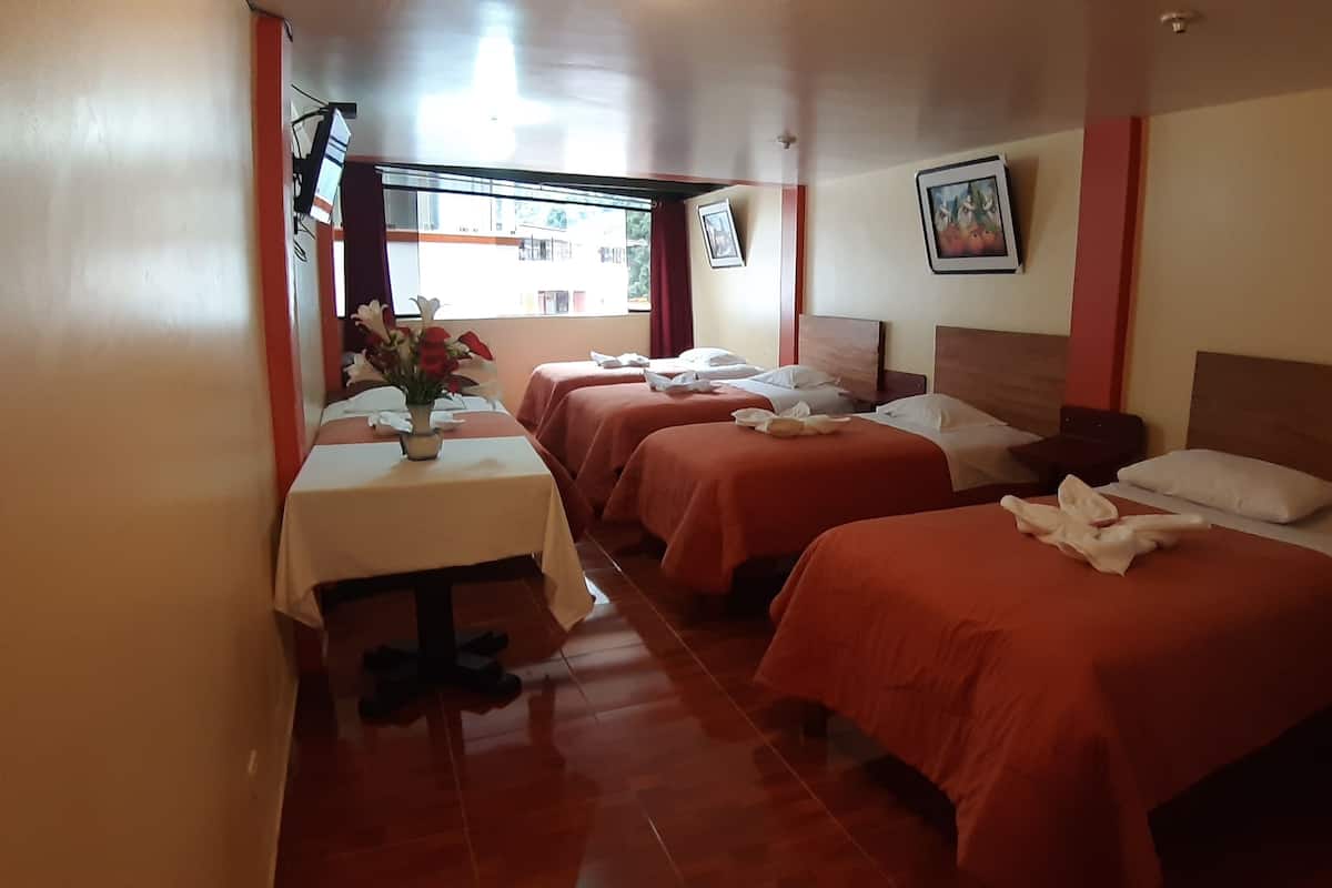 Desk, iron/ironing board (on request), WiFi (free), bed sheets
