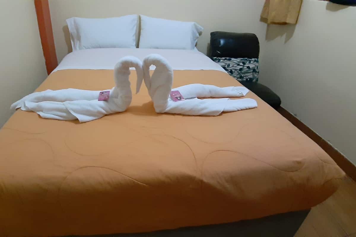 Desk, iron/ironing board (on request), WiFi (free), bed sheets