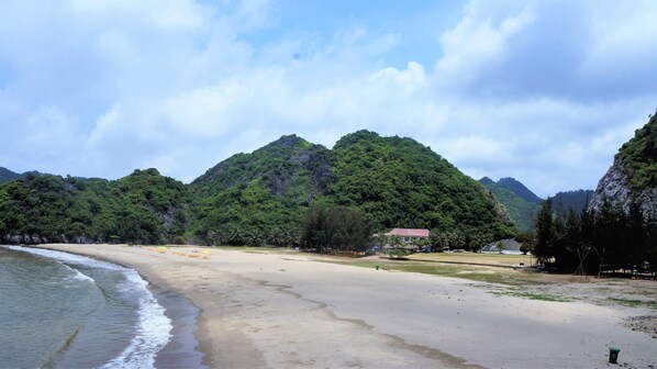 On the beach - Tung Thu Beach Bungalow (Hai Phong)