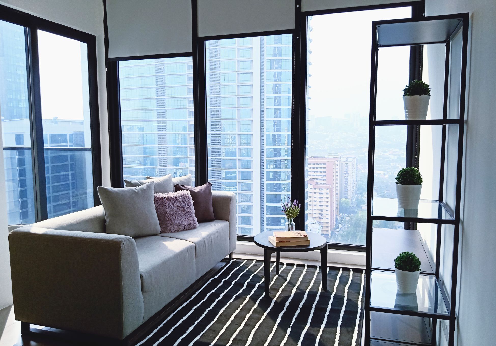 Duplex Apartment #8 | Living area | 40-inch flat-screen TV with cable channels, TV