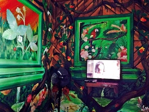 Quarto casal superior, vista para o mar | Comodidades do quarto