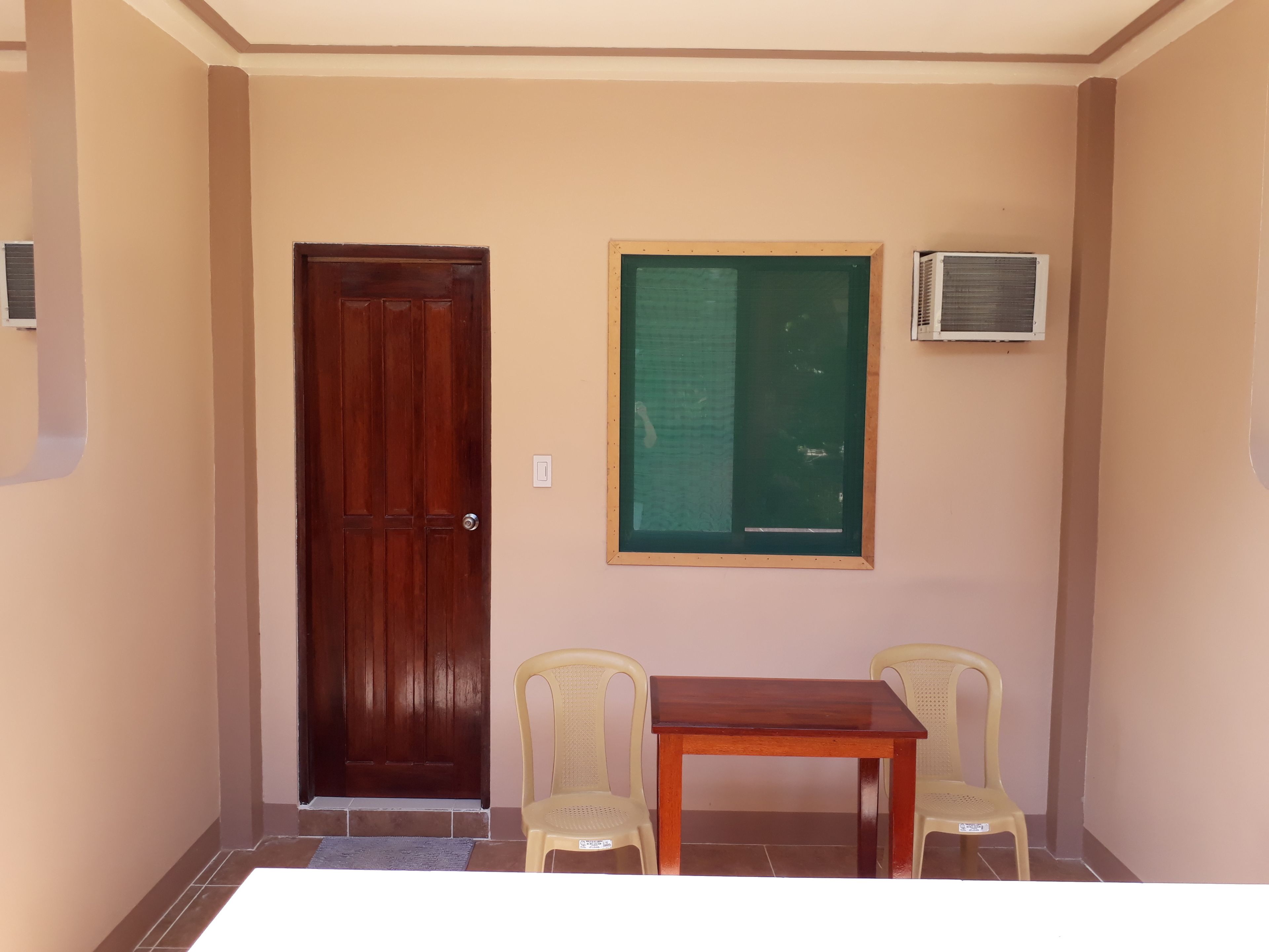 standard double aircon room | balcony