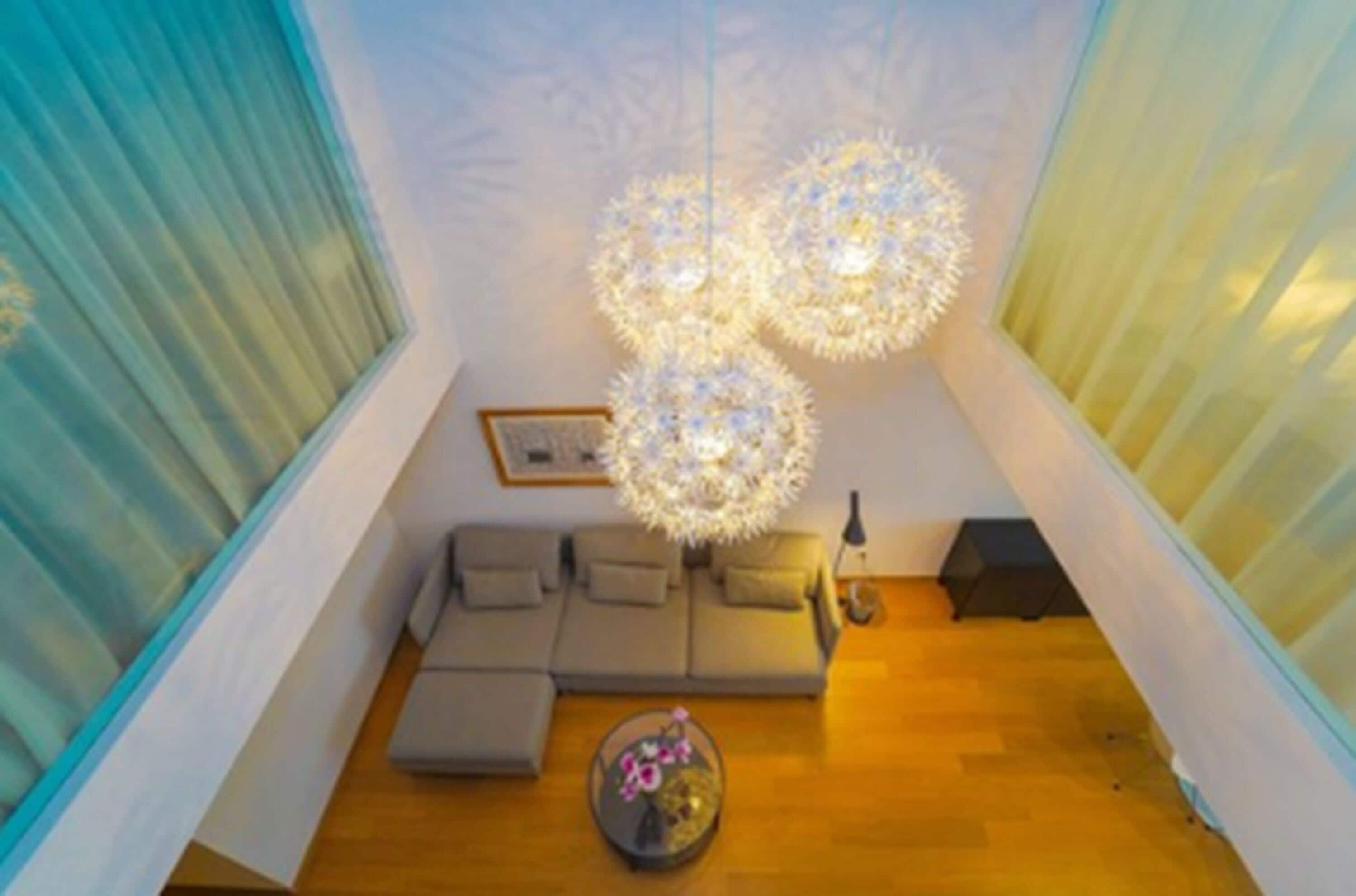 Executive Loft, 2 Bedrooms | Living area