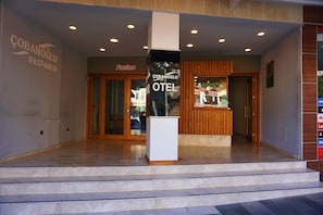 EntrĂ©e de lâhĂ©bergement
