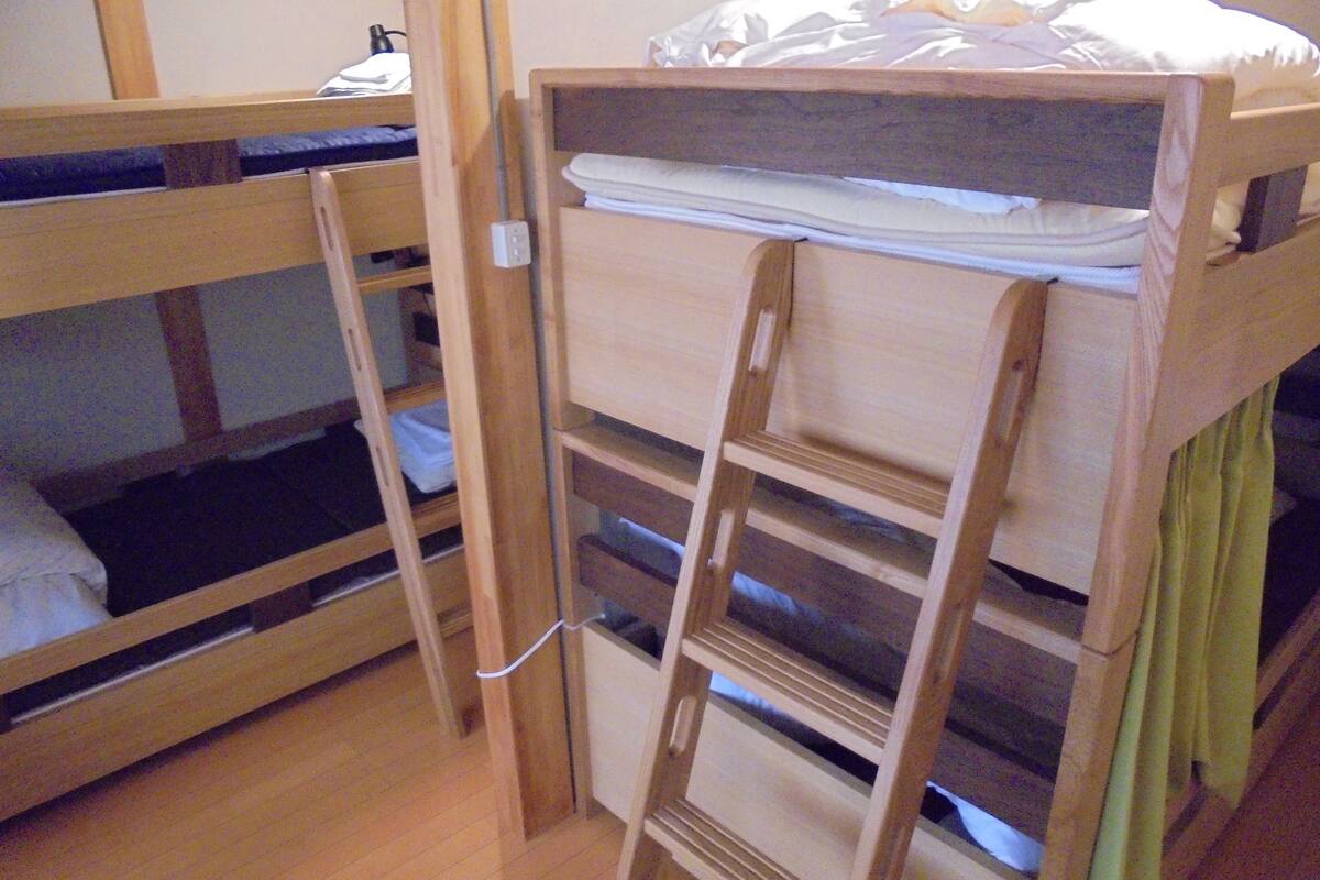 Quadruple Room, Shared Bathroom | Down comforters, iron/ironing board (on request), WiFi (free)