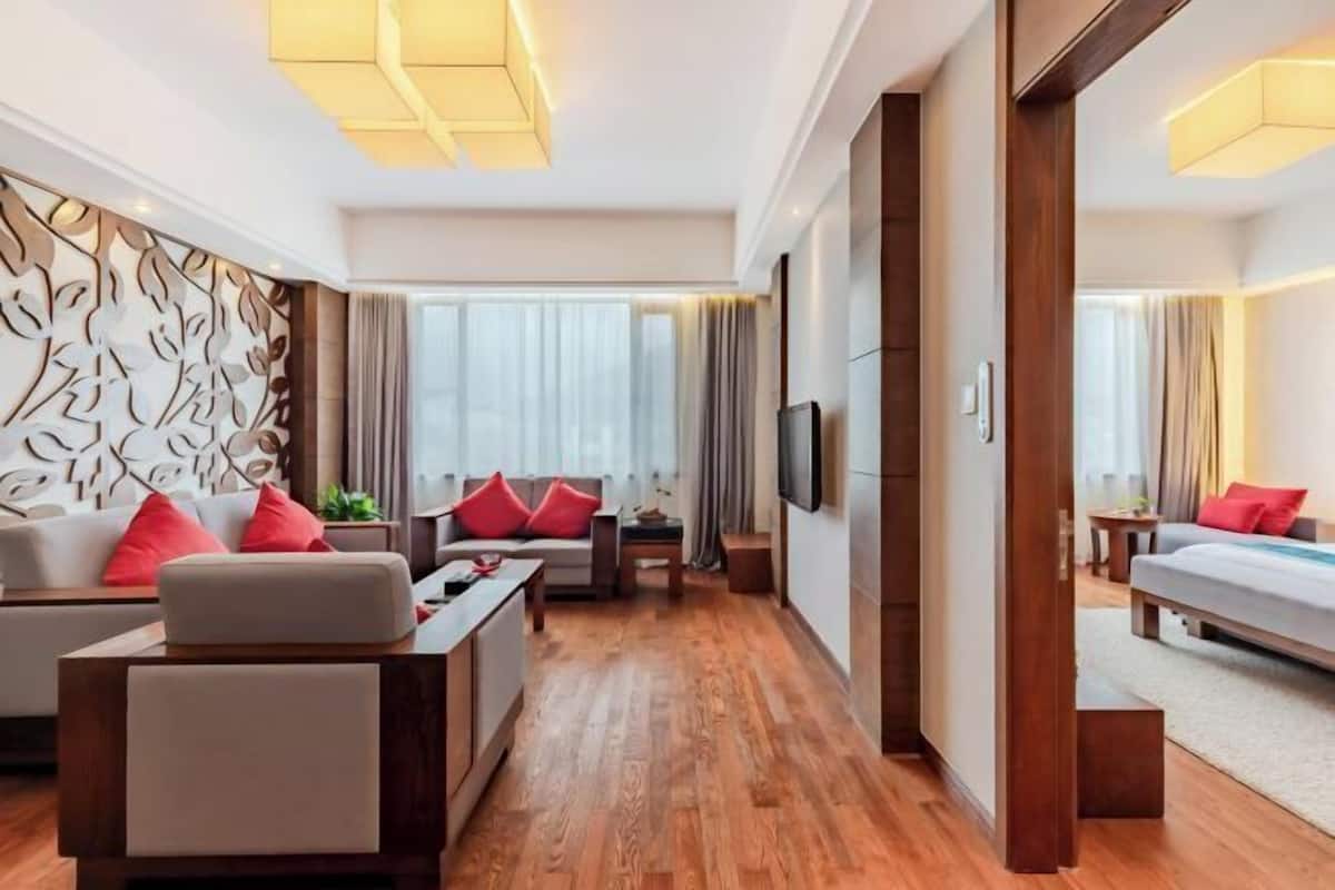 Ropa de cama de alta calidad y minibar