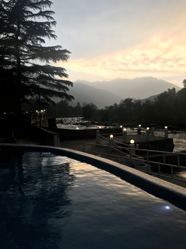 Vista desde la propiedad