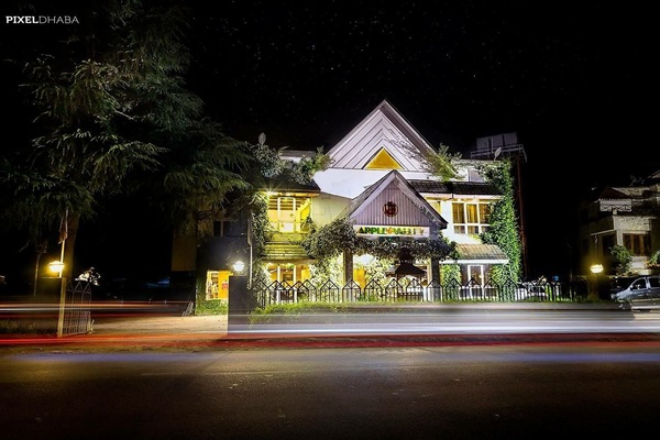 Façade de lâhĂ©bergement