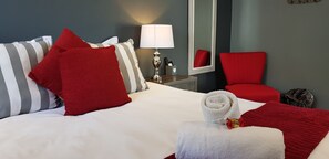 Chambre exécutive double (The Executive Suite) | Literie de qualité, décor unique, ameublement unique, bureau