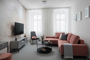 Comfort Apartment, 1 Bedroom | Living area