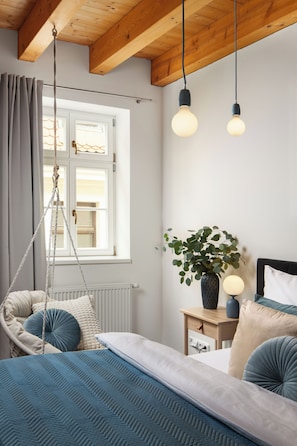Familienapartment, 2 Schlafzimmer, Stadtblick | 1 Schlafzimmer, Verdunkelungsvorhänge, schallisolierte Zimmer