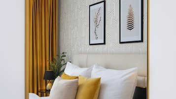 Premium Apartment, 1 Bedroom | 1 bedroom, blackout curtains, soundproofing, iron/ironing board