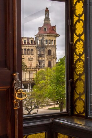 Vue depuis l’hébergement