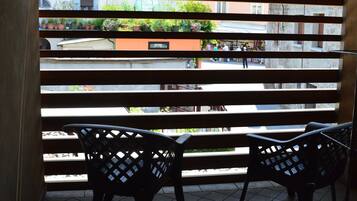 Apartemen Comfort, teras | Teras/patio