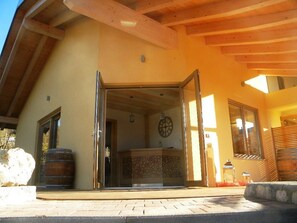 Ingresso della struttura