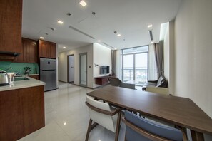 아파트, 침실 2개 (P7-12a.07) | 거실 공간 | 스마트 TV, 넷플릭스