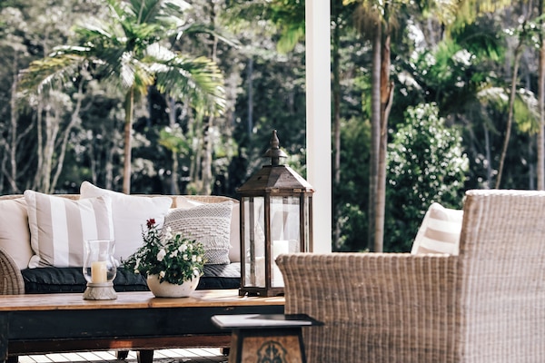 Casa rural de luxe, 2 dormitoris, vistes al jardí | Terrassa o pati