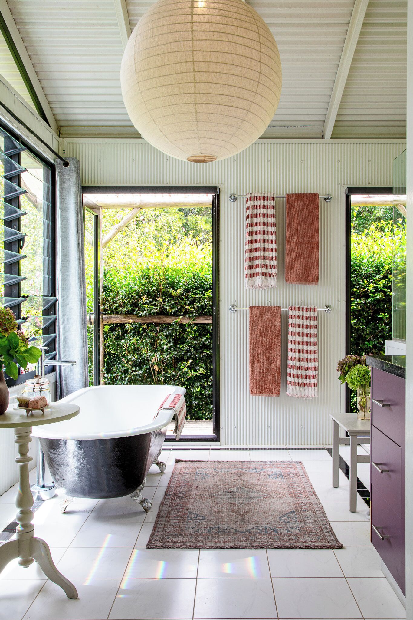Cabane Romantique, 1 chambre, baignoire, vue jardin | Salle de bain