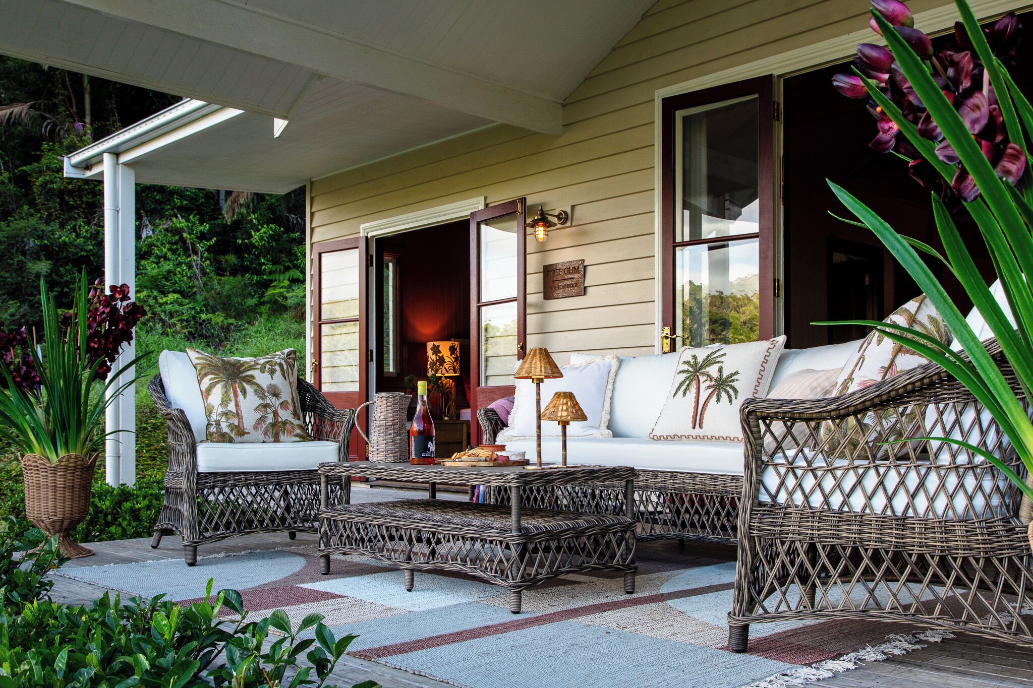 Chaumière luxueuse, 2 chambres, vue sur le jardin | Lit d’appoint (supplément), accès au Wi-Fi (inclus), literie fournie