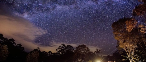 Cabana romântica, 1 quarto, banheira, vista para o jardim | Fachada