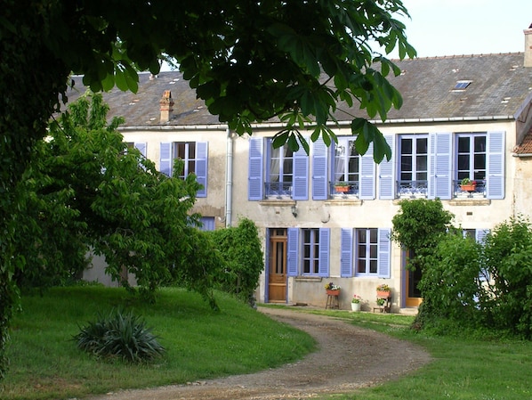 Façade de l’hébergement